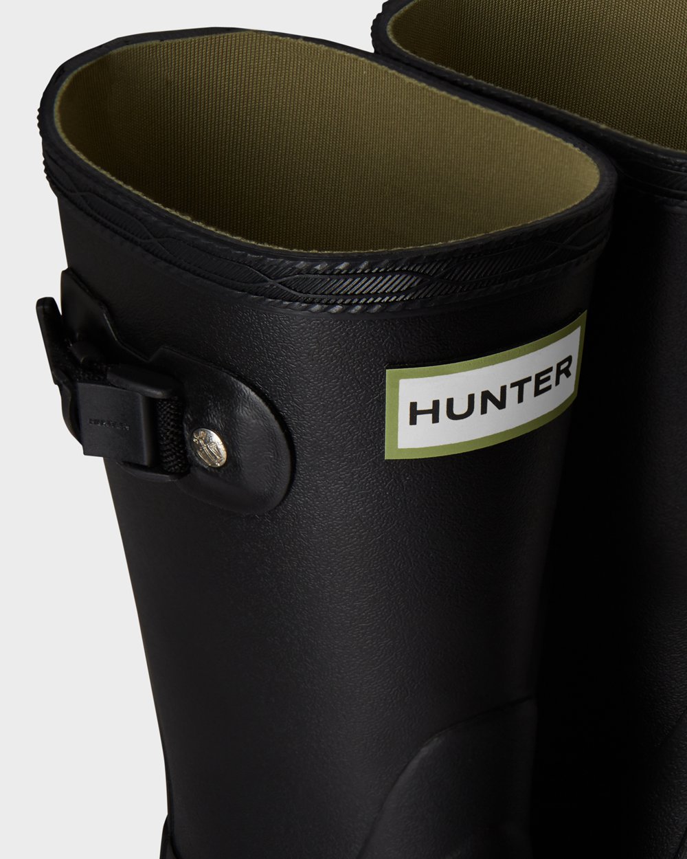 Botas De Agua Norris Hunter Niños - Negros - 749163STU